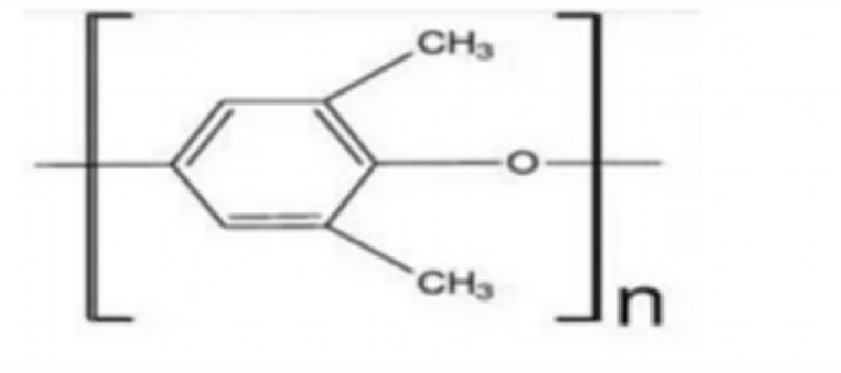 高频线路板材料聚苯醚的分子结构