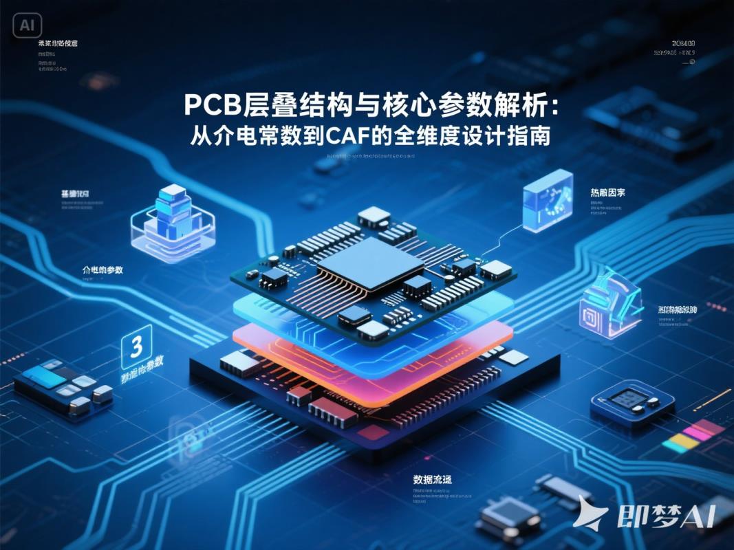 PCB层叠结构与核心参数解析：从介电常数到CAF的全维度设计指南
