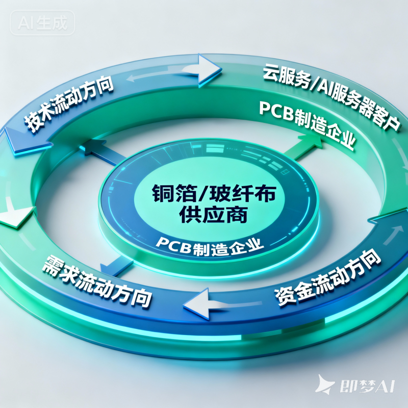  PCB产业链协同创新，材料供应商-制造商-云客户形成闭环生态