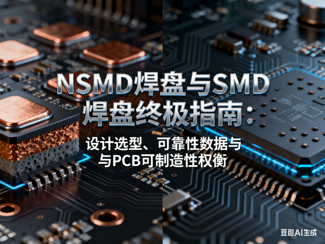 NSMD焊盘与SMD焊盘终极指南：设计选型、可靠性数据与PCB可制造性权衡