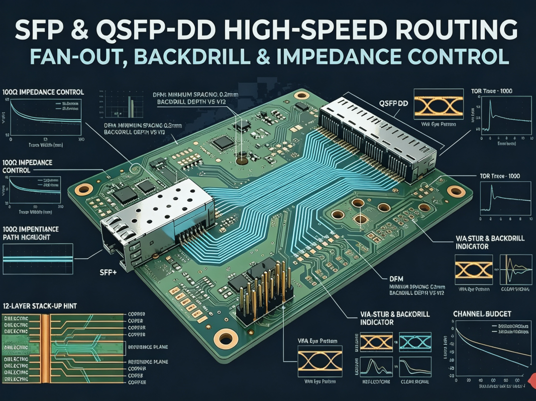 高速PCB连接器阻抗过渡设计规范：从渐变焊盘到过孔阵列的系统级解决方案