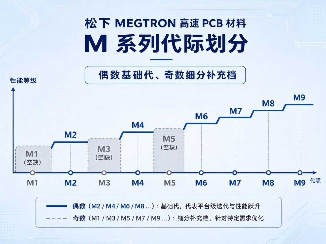 M系列材料代际演进趋势图